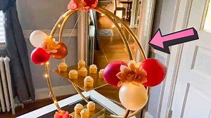 DIY Hula Hoop Cupcake Stand Tutorial