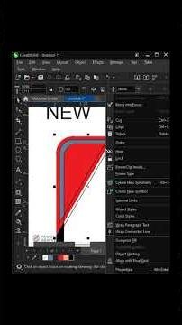 CorelDRAW Logo Design Tips in 60 Seconds! 🎨🔥 #CorelDRAW #logodesign