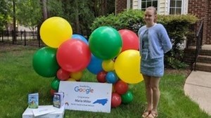 CMS student wins North Carolina Doodle for Google competition