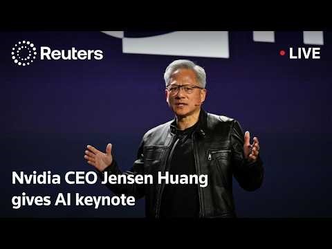 LIVE: Nvidia CEO delivers keynote speech at AI conference