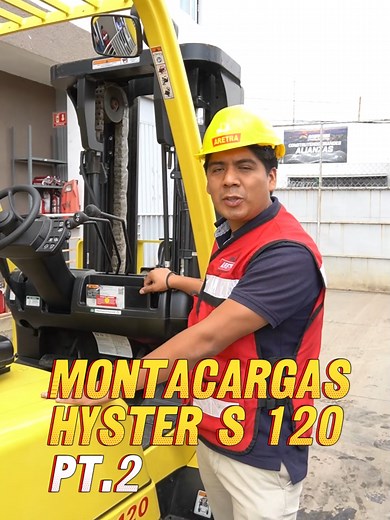 Funcionamiento de montacargas con pedal monotrol