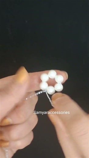 #shorts Can you believe you can make a necklace with just six pearls?”