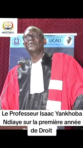 Introduction au droit - Prof. Isaac Yankhoba Ndiaye (L1)