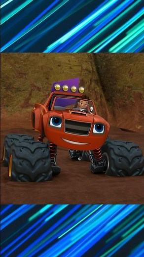 Blaze's Sticky Mud Rescue! w/ AJ #shorts