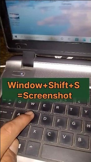 How to Take Screenshot on PC | Easy Windows Shortcut 🔥 #Shorts