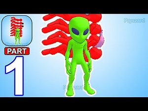 Aliens Lab: Monster Craft - Gameplay Walkthrough Part 1 Alien Commander Catcher Find Humans (Android