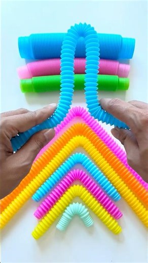 ASMR Making Soft Crunchy POP-TUBE | Relax DIY Vibes #oddasmr