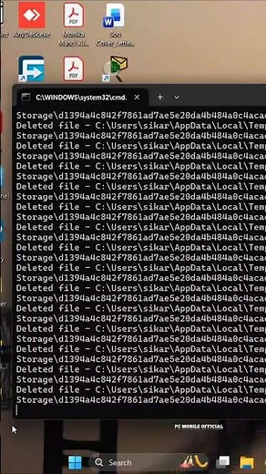 C Drive FULL? Try This Simple CMD Trick #shorts ‪@PCMobileOfficial‬ ‪@TrakinTech‬ ‪@TechnologyGyan‬