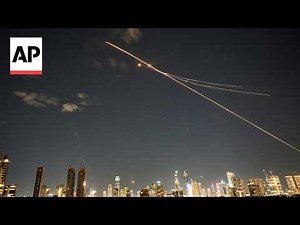 Iron Dome intercepts rocket salvos in skies above Jerusalem and Tel Aviv