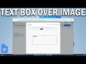 How To Insert Text Box in Google Docs Over Image