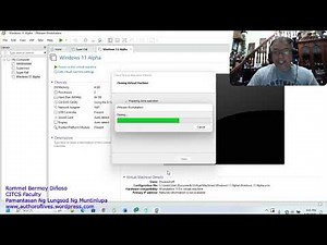 Windows 11 OS Cloning and Configuration in VMWare Workstation including basic DOS Network Commands