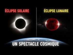 Éclipse solaire, éclipse lunaire : Quelle est la différence ? | Explication simple et visuelle