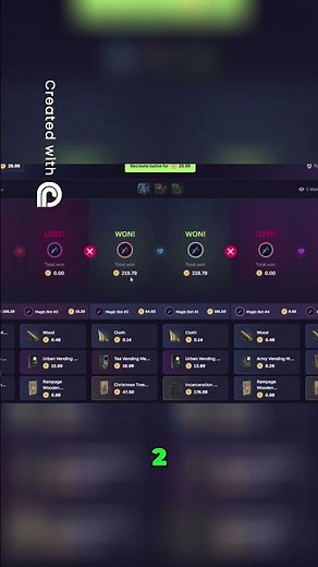 Winning Big On RustMagic! Use Code HENNN!!! #shorts