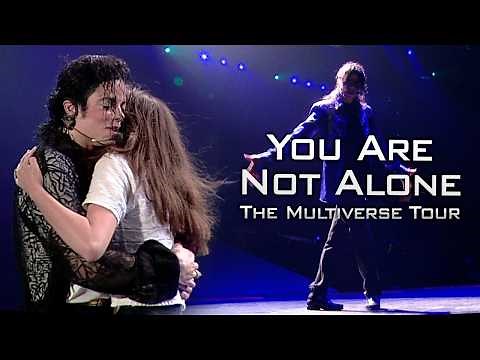Michael Jackson - You Are Not Alone LIVE MIX (The Multiverse Tour) 4K