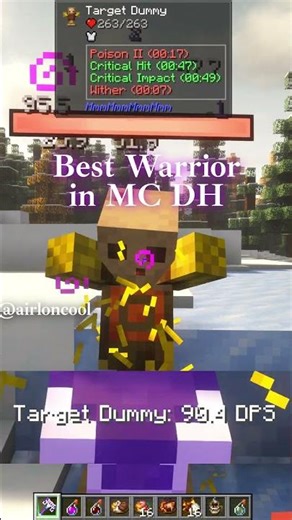 BEST Warrior In Minecraft Dungeon Heroes