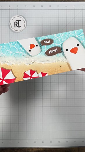 Card Making ASMR Video Featuring Pixar Pigeons and Seagull Sounds