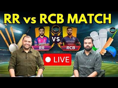 LIVE: RR vs RCB Match: ​​Rajasthan Royals won the Toss, opt to bowl | IPL 2026 | SportsNext
