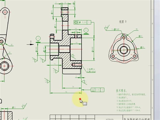 如何设置工程图线条粗细