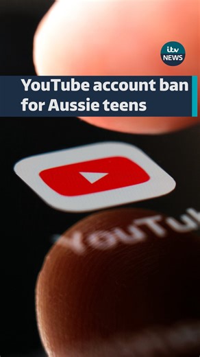 Australia has announced YouTube will join the list of social media platforms that must ensure account holders are at least 16 years old when laws come into effect in the country from December. YouTube was previously exempt from the upcoming law change when it originally passed through Parliament in November of 2024. #itvnews #australia | ITV News