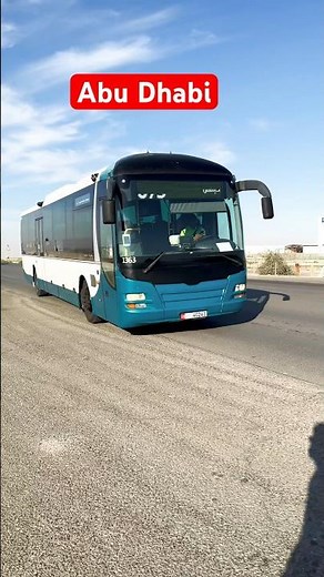 Abu Dhabi Local Bus Habshan #shorts