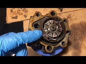 2001Lexus ES300 Power Steering pump disassembly and rebuild (Part2)