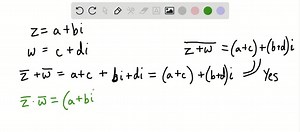 Let Conj: ℂ →ℂ be the conjugate mapping for complex numbers given by Conj (a+b i)=a-b i. (a) Prove that Conj: (ℂ,+) →(ℂ,+) is operation preserving, where (ℂ,+) denotes the complex numbers with addition. (b) Prove that Conj: (ℂ, ·) →(ℂ, ·) is operation preserving, where (ℂ, ·) denotes the complex numbers with multiplication. | Numerade