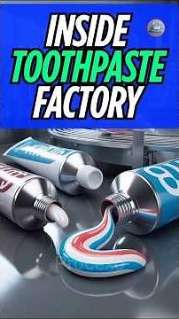Inside the Toothpaste Factory – How Millions of Tubes Are Made #shorts