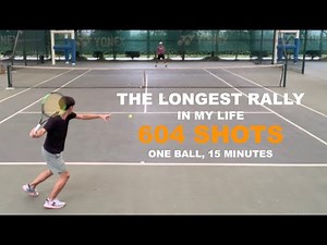 The Longest Tennis Rally In My Life - 604 Shots (TENFITMEN - Episode 117)
