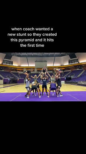 coach: “i have an idea…” #cheerleading #cheer #fypg #fyp #foryoupage #stunt #lipscombcheer #stunting #collegecheer #xyzbca