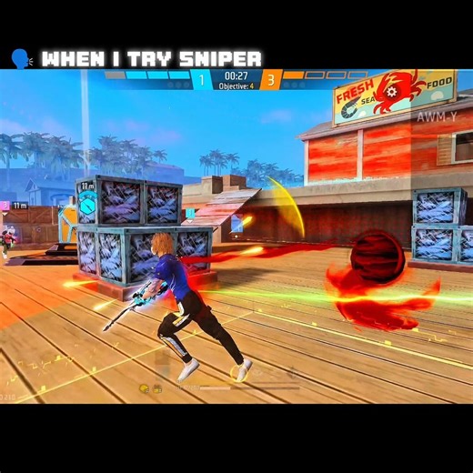 sniper 🔫 #freefire #trending #shortsfeed #shorts #foryou