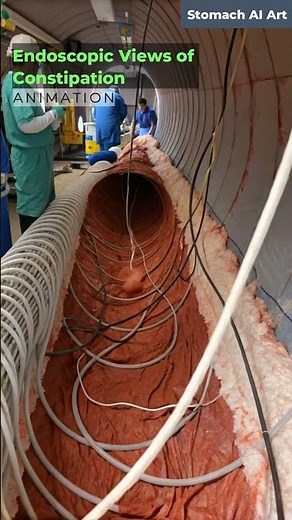 Endoscopic View of Constipation | Animation | Digestive System | Immunity and Gut Health | 05