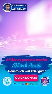 10K reactions · 607 shares | Brothers and Sisters. Tomorrow is never promised. Give with MATW Project today. Ali Banats legacy of giving away his fortune to help the poor and needy is continued through his charity, MATW Project. 100% Donation Policy. Let's continue his legacy Together. MATW Project, we're 100% Donation Policy. Donate today and join the MATW Project Family. | MATW Project | Facebook