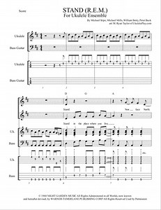 Stand by R.E.M. - Choir, 3-Part, SAB - Digital Sheet Music | Sheet Music Plus