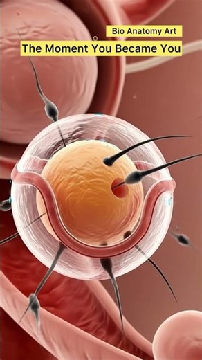 The Moment You Became You | Bio Anatomy Art | Gut Health