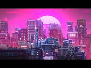 1 Hour Seamless Cyberpunk City Loop 4K | Sci-Fi Background -Neon Vibes, Download Link in Description