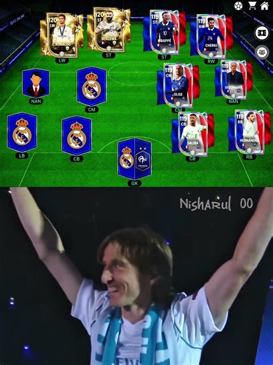 Old Madrid X France 🥶#fcmobile #fifamobile #eafc24 #eafifa #easports #fifa #fifa22 #football