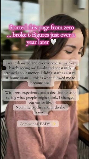 I didn’t start as a stay-at-home mom
