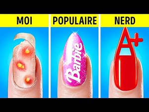 Intello vs Élève Populaire ! 🤓 Moments Drôles à l'École entre Riche et Fauché par 123 GO! CHALLENGE