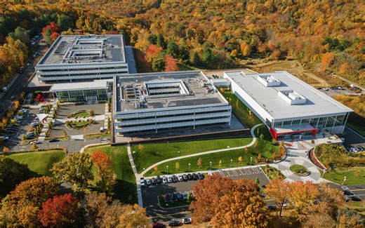 What happened after General Electric moved its headquarters out of Fairfield 10 years ago?