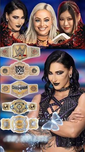 WWE Women's Championship Comparison 2026 👑 | Rhea Ripley Vs Liv Morgan Vs IYO SKY