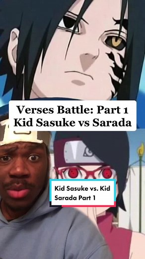 Kid Sasuke vs Kid Sarada Part 1: Verses Battle