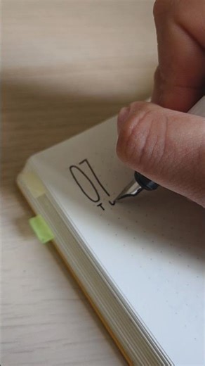 Plan with me: bullet journal daily log morning routine