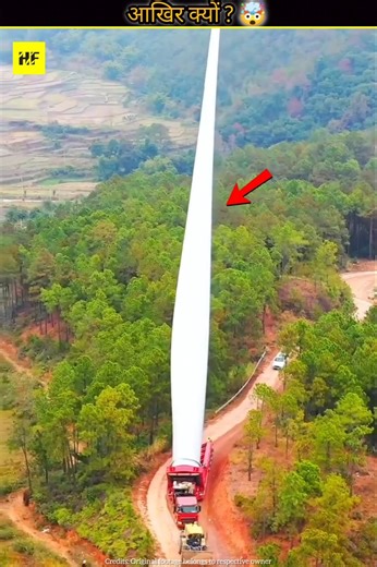 Why Do Windmills Spin So Slowly? The Truth Will Shock You! 😳#hoefact