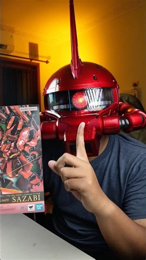 Beneran aku ga boong ini chogokin sazabi loh ya #gundam #sazabi #chogokin #zaku #mobilesuitgundam