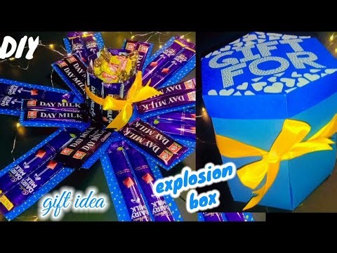 How to Make a Gift Box | explosion Gift Box | surprise gift | hexagonal box