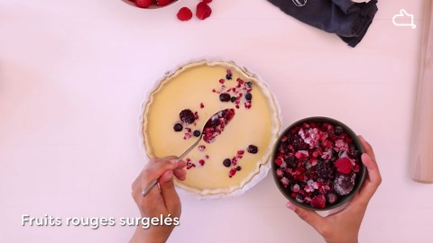 Épatez vos proches avec cette succulente tare aux fruits rouges 🍓🫐🥧