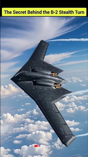 How the B-2 Bomber Actually Turns