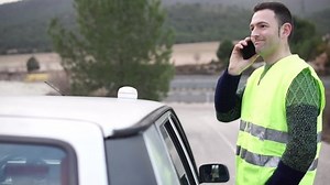 Happy Man Calling Car Insurance Help: стоковое видео (без лицензионных платежей), 1087733459 | Shutterstock