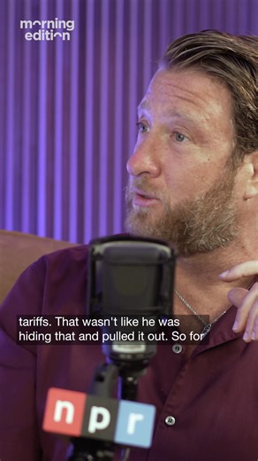 Barstool Sports founder Dave Portnoy backed Donald Trump for president in 2024. NPR Morning Edition host Steve Inskeep asked him if he has met his expectations so far. Watch the full interview: https://bit.ly/3SKp9zB | NPR
