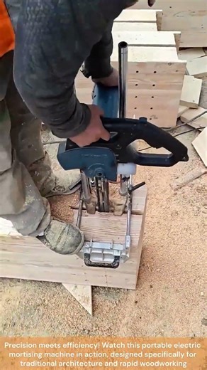 portable mortising machine for perfect joinery work #tools #shorts #viral